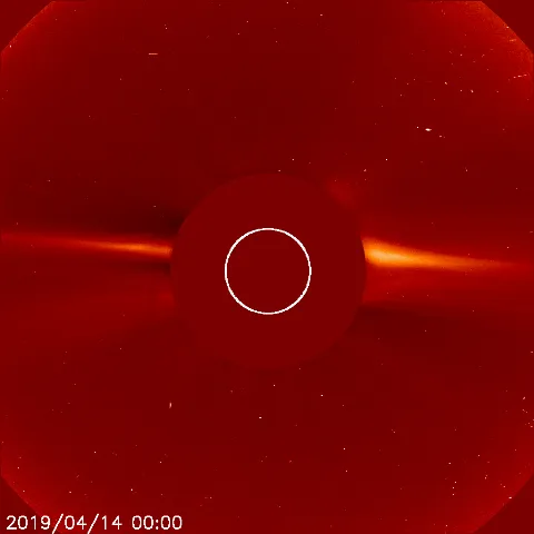 Image of solar wind