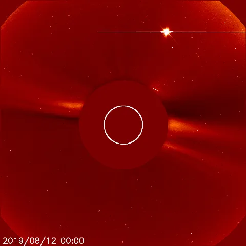 Image of solar wind