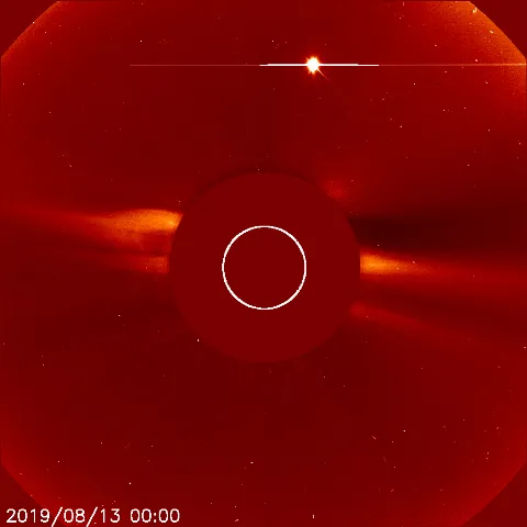 Image of solar wind