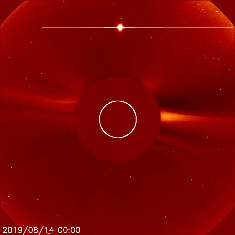 Image of solar wind