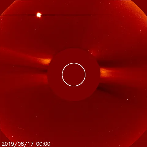 Image of solar wind