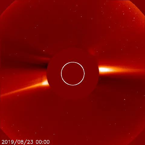 Image of solar wind