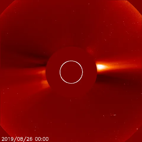 Image of solar wind