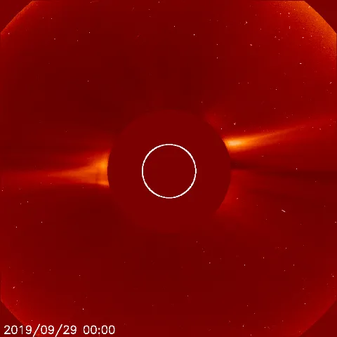 Image of solar wind