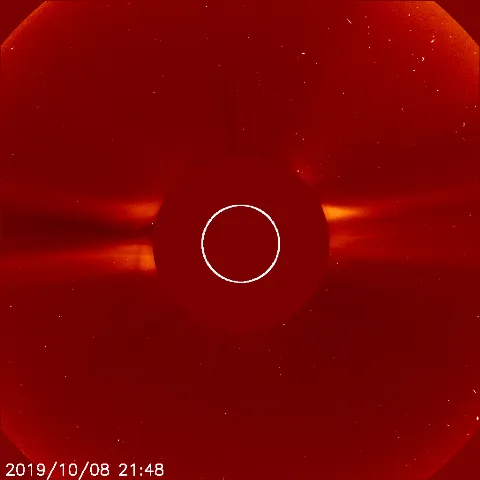 Image of solar wind