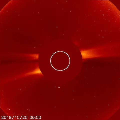 Image of solar wind