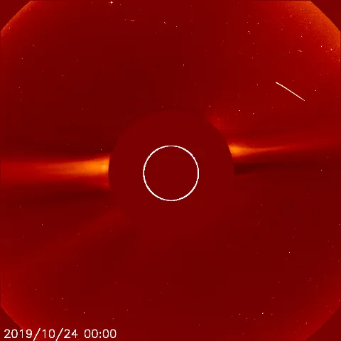 Image of solar wind