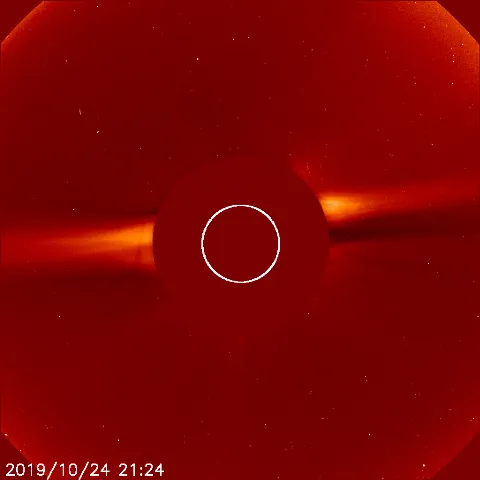 Image of solar wind