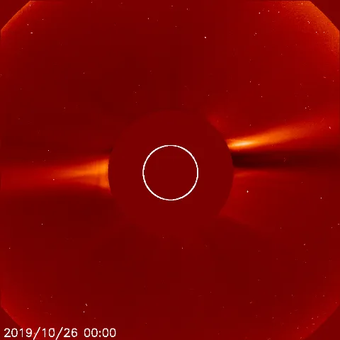 Image of solar wind