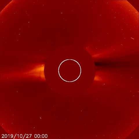 Image of solar wind