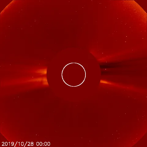 Image of solar wind