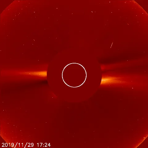 Image of solar wind