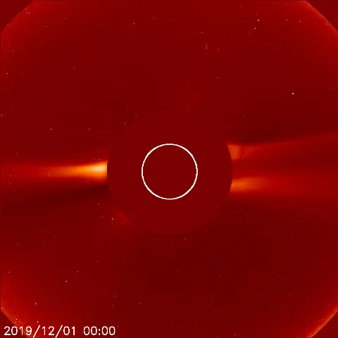 Image of solar wind