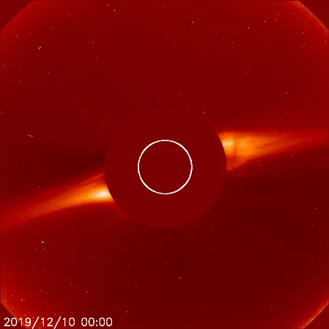 Image of solar wind