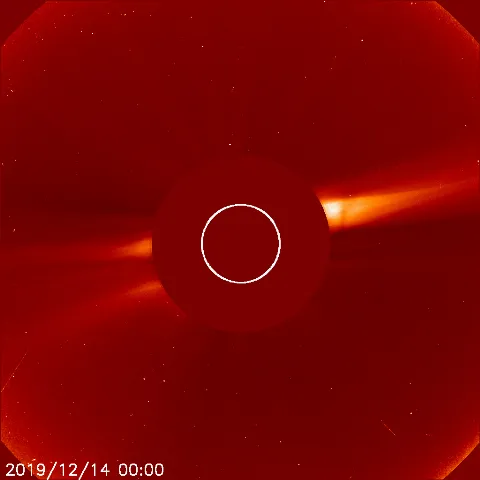 Image of solar wind