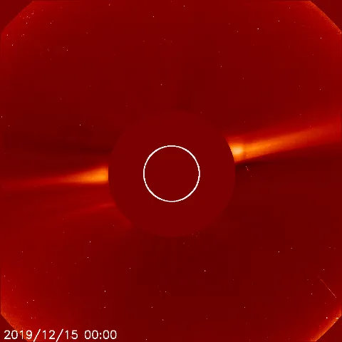 Image of solar wind