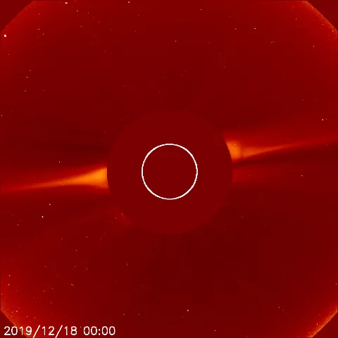 Image of solar wind