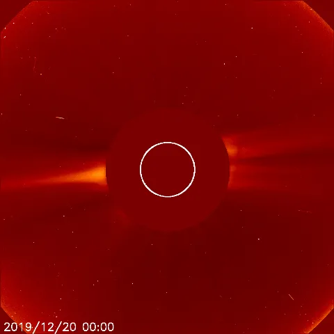 Image of solar wind