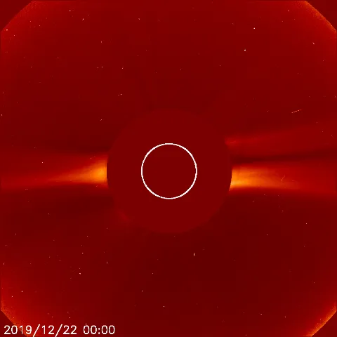 Image of solar wind