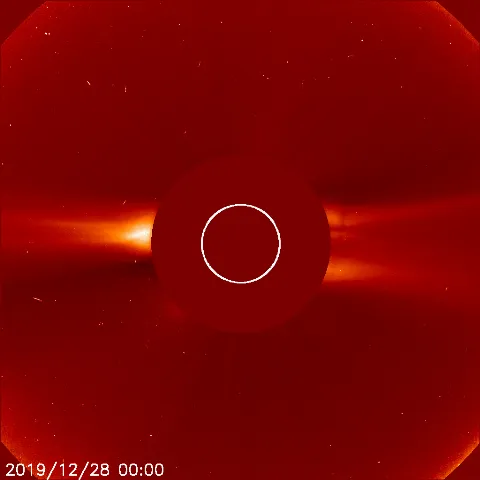 Image of solar wind