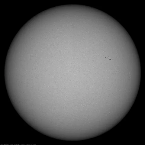 Image of Sun's photosphere