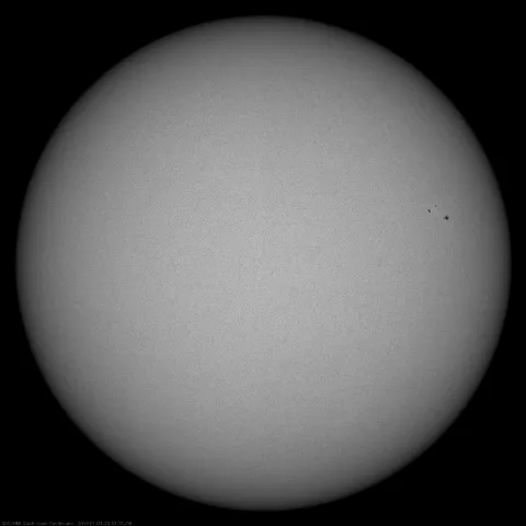 Image of Sun's photosphere