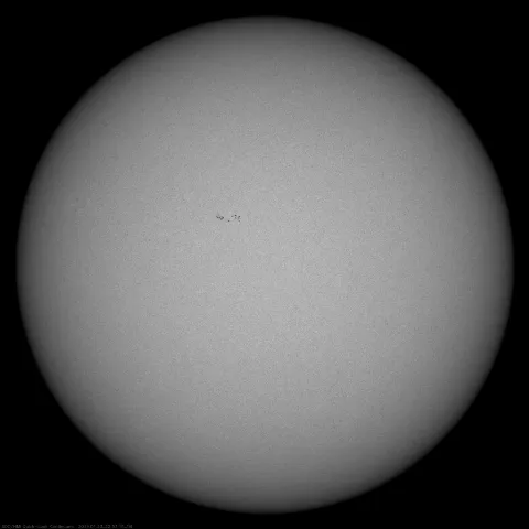 Image of Sun's photosphere