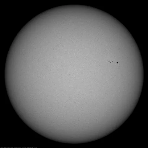 Image of Sun's photosphere