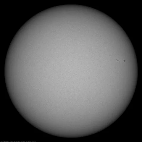 Image of Sun's photosphere