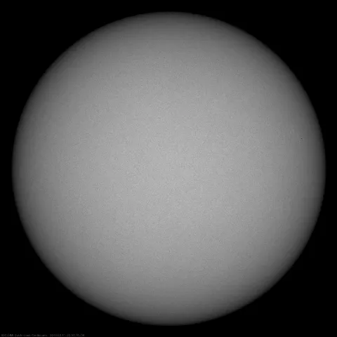 Image of Sun's photosphere