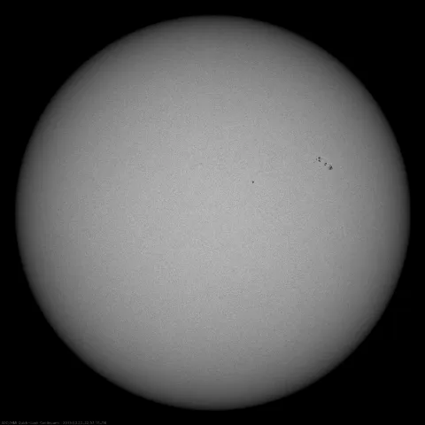 Image of Sun's photosphere