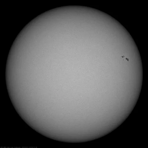 Image of Sun's photosphere