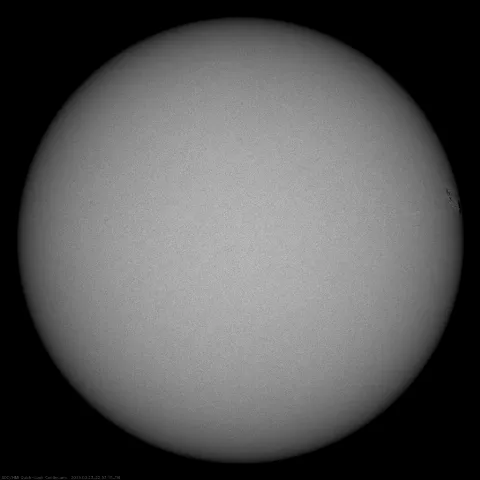 Image of Sun's photosphere