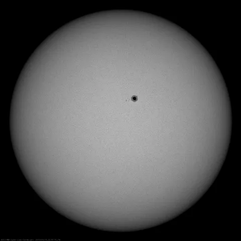 Image of Sun's photosphere