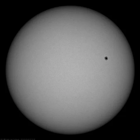 Image of Sun's photosphere