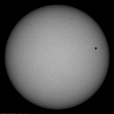 Image of Sun's photosphere