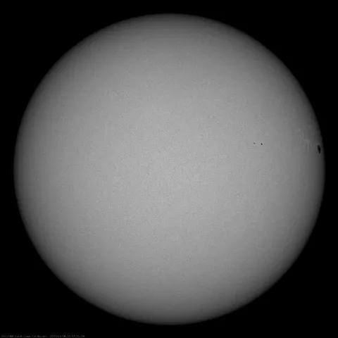 Image of Sun's photosphere