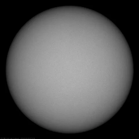 Image of Sun's photosphere