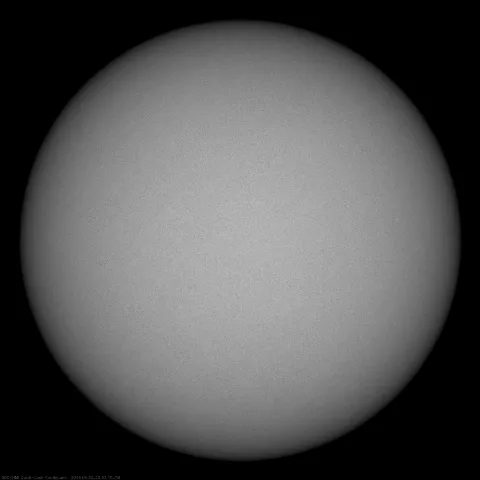 Image of Sun's photosphere