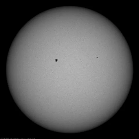 Image of Sun's photosphere