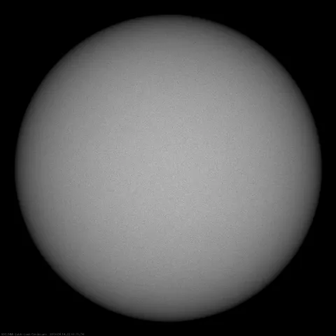 Image of Sun's photosphere