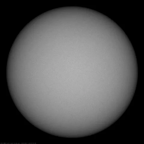 Image of Sun's photosphere