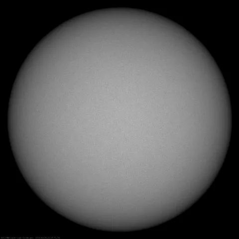 Image of Sun's photosphere