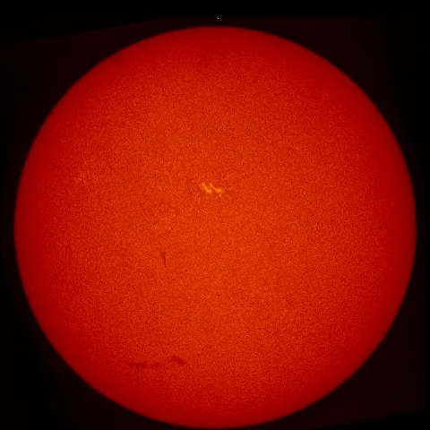 Image of Sun's chromosphere