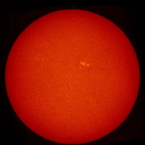 Image of Sun's chromosphere