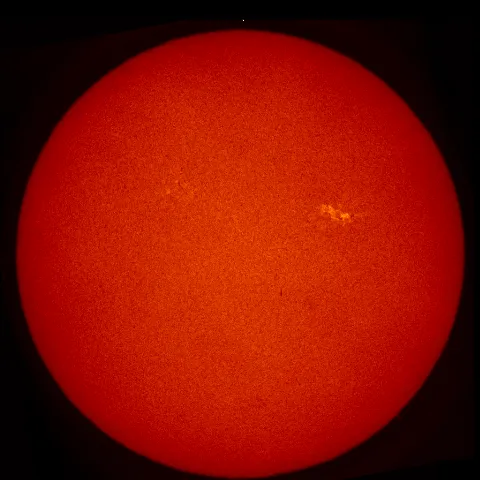 Image of Sun's chromosphere