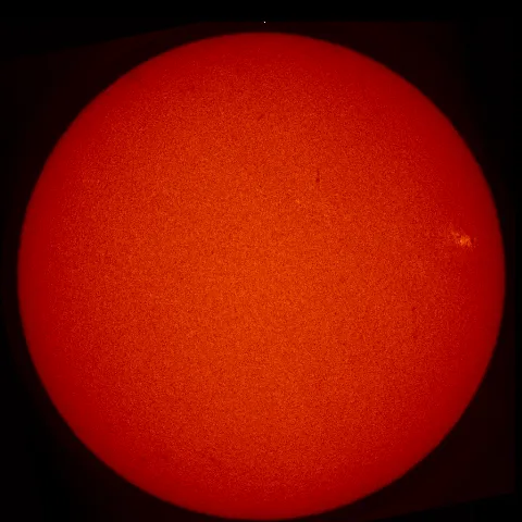 Image of Sun's chromosphere