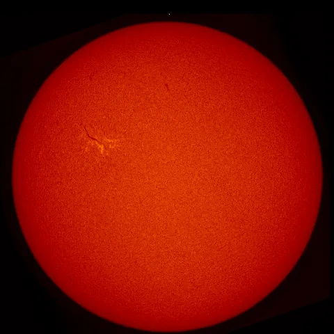 Image of Sun's chromosphere