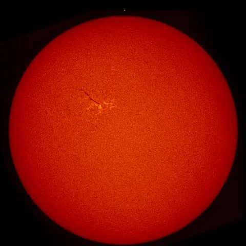 Image of Sun's chromosphere