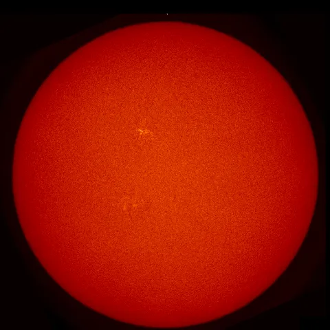 Image of Sun's chromosphere